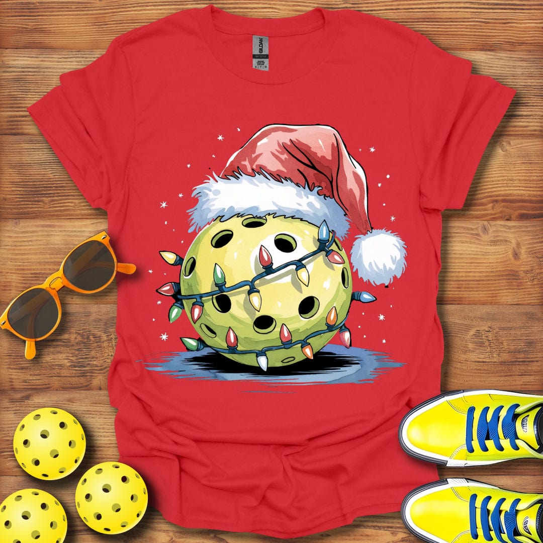 A Christmas Pickleball T-Shirt