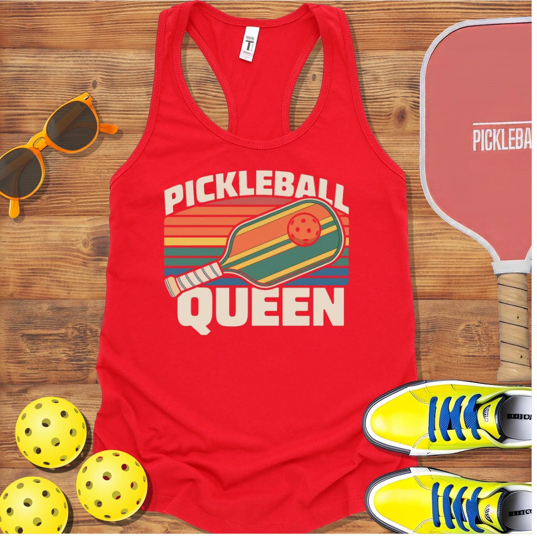 Pickleball Queen Racerback Tank Top