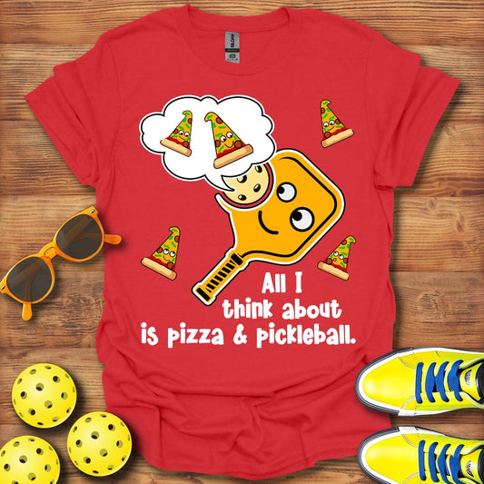 Pizza And Pickleball T-Shirt