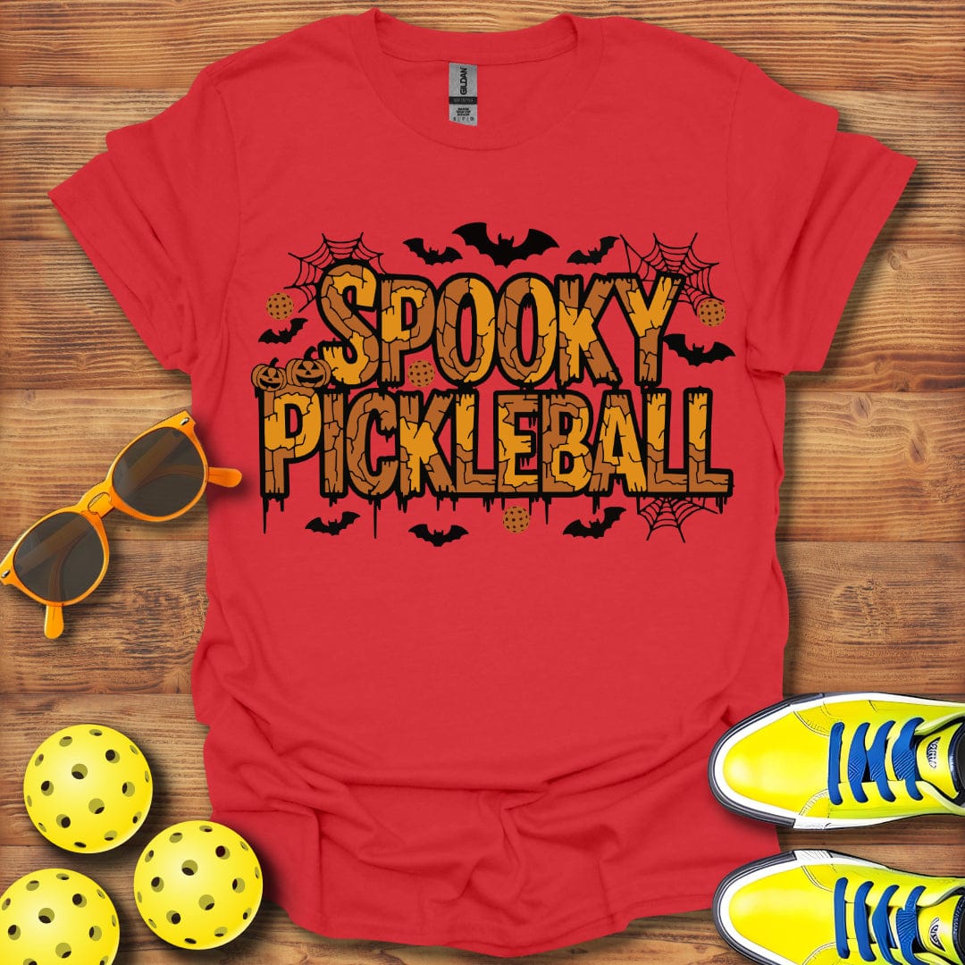 Halloween Spooky Pickleball T-Shirt