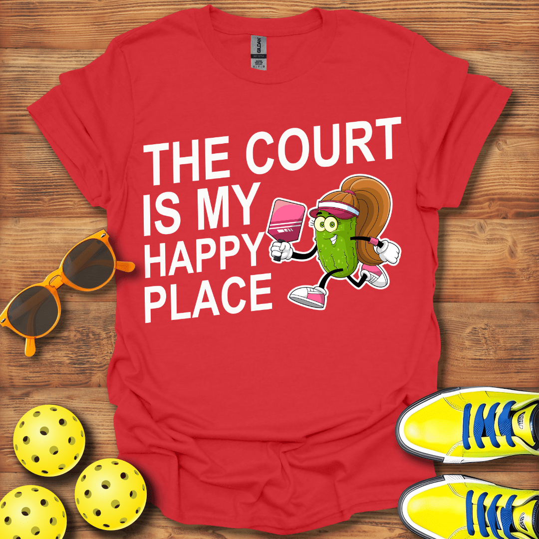 Court Happy Place T-Shirt