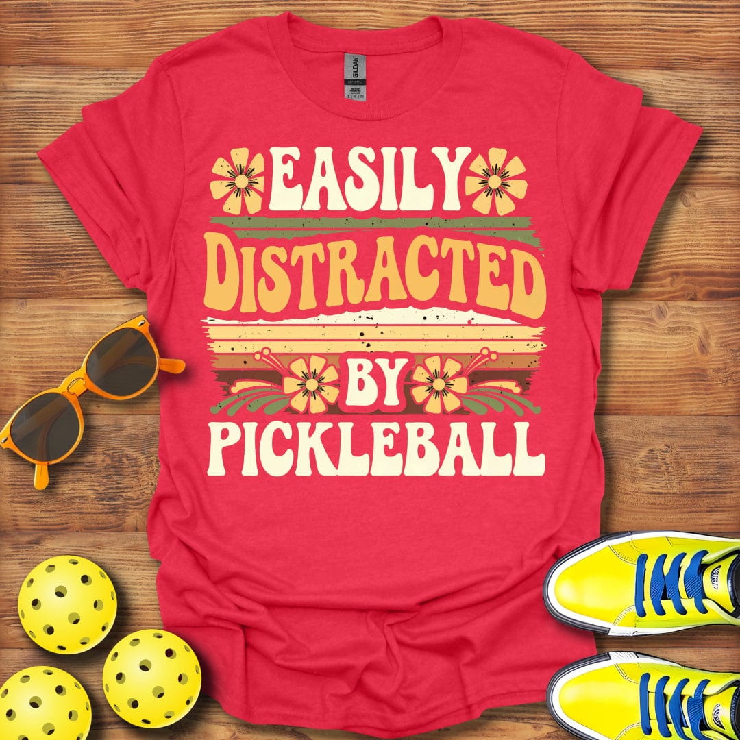 Easily Distracted By Pickleball T-Shirt