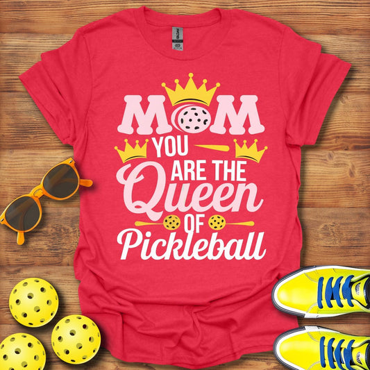 Mom Queen Of Pickleball T-Shirt