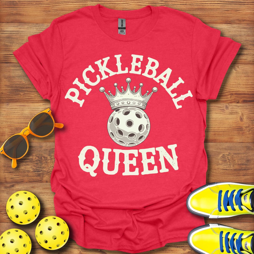 Pickleball Queen Crowned T-Shirt