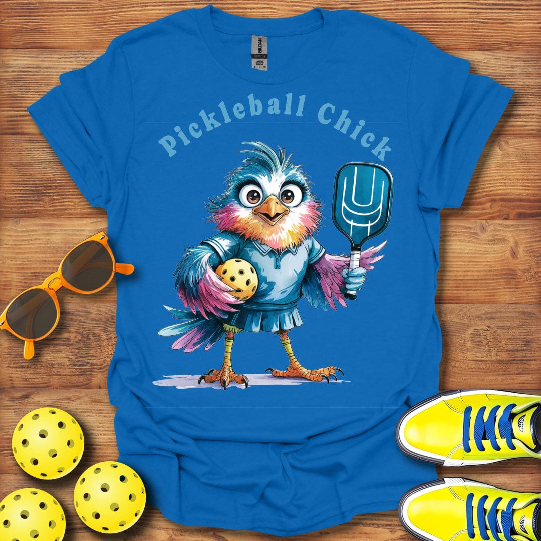 Pickleball Watercolor Chick T-Shirt