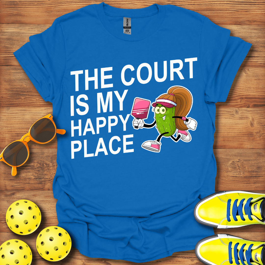 Court Happy Place T-Shirt