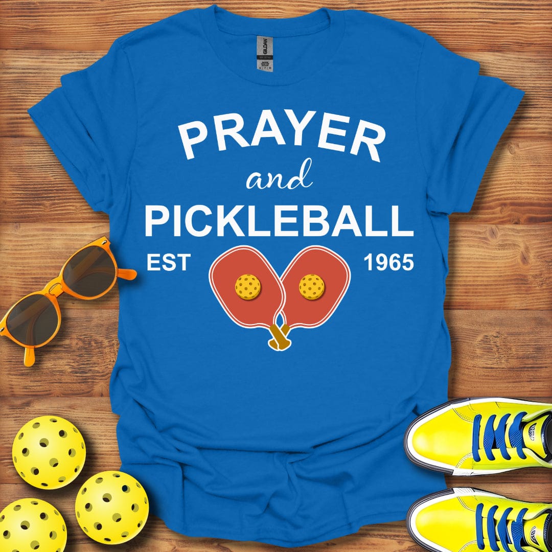 Prayer and Pickleball Unisex T-Shirt