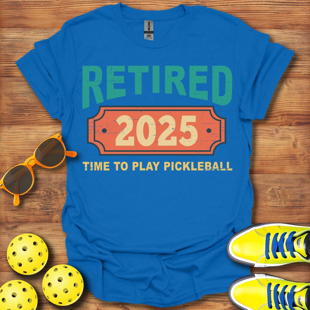 Retired 2025 Pickleball T-Shirt