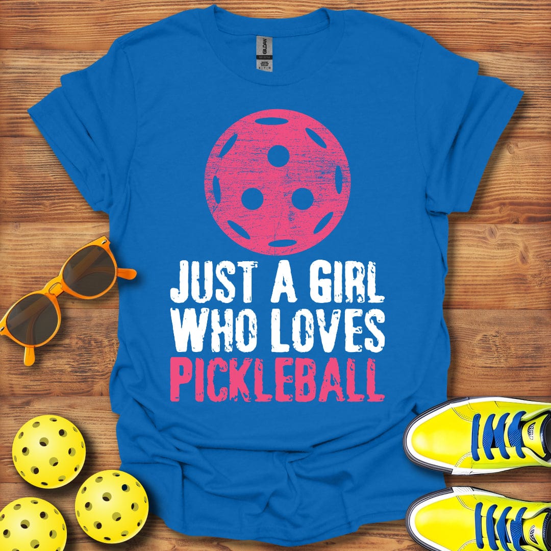 A Girl Who Loves T-Shirt