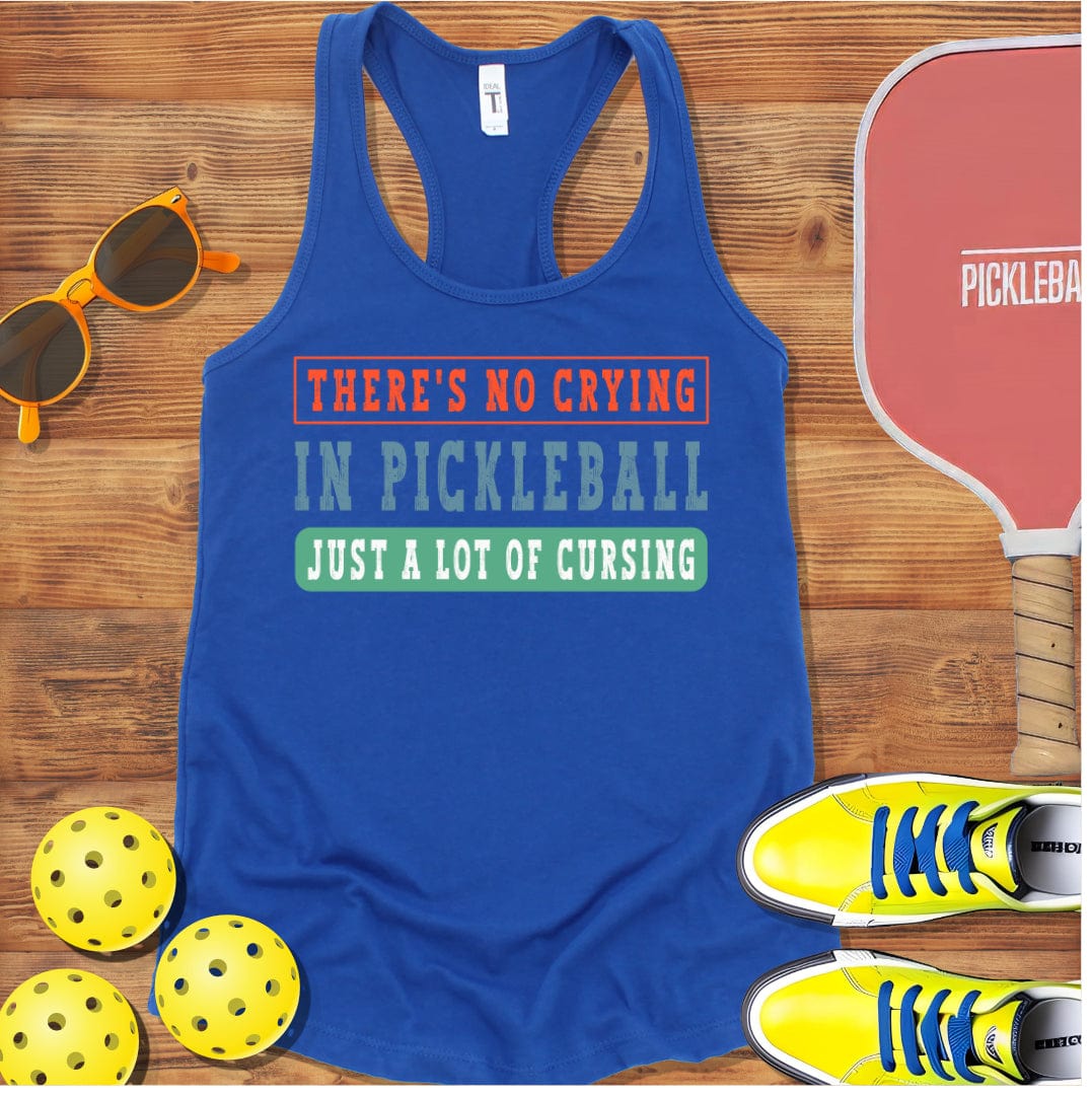 Lot of Cursing Pickleball Racerback Tank