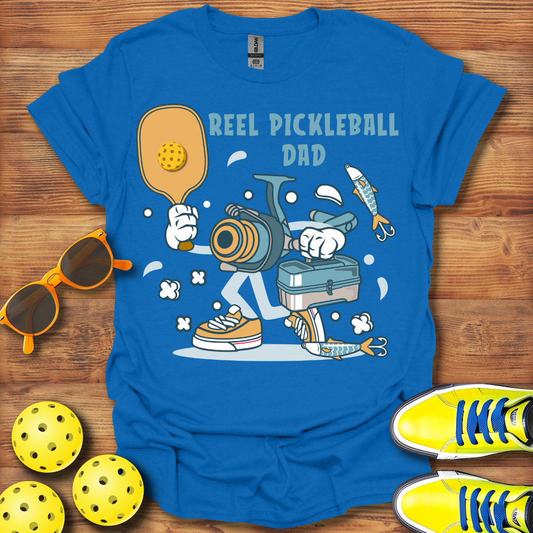 Reel Pickleball Dad T-Shirt