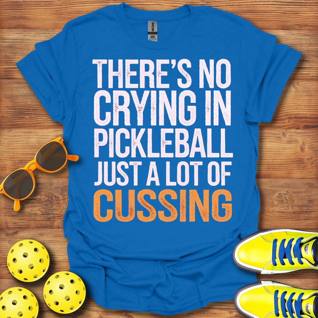 No Crying Pickleball T-Shirt