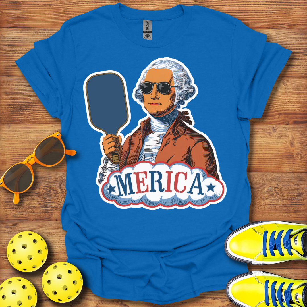 Washington's Merica Pickleball T-Shirt