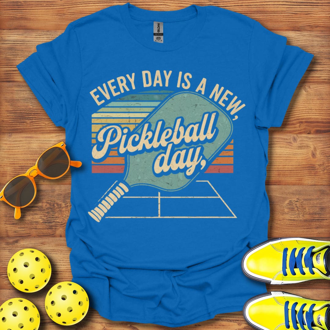 A New Pickleball Day  T-Shirt