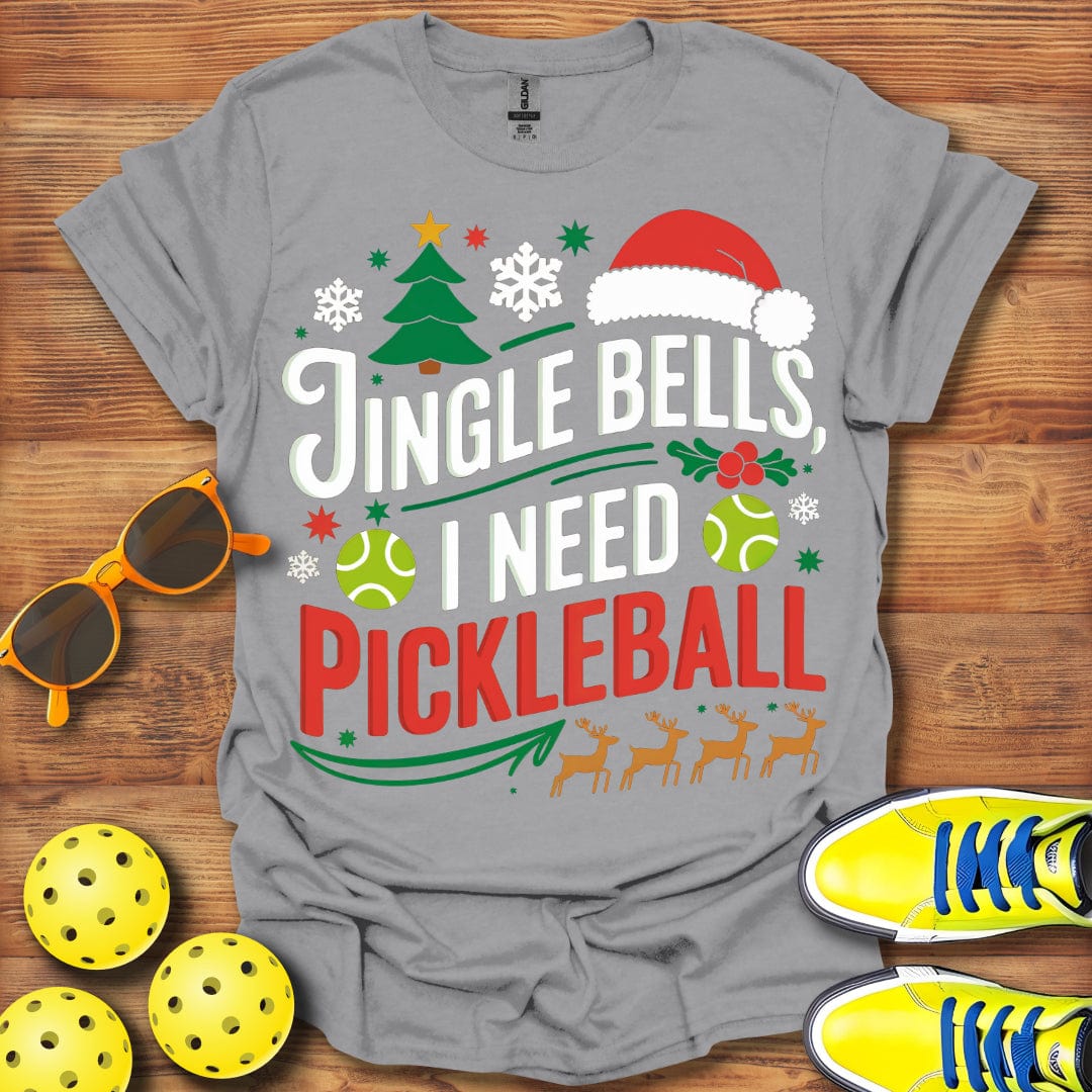 Jingle Bells Pickleball T-Shirt