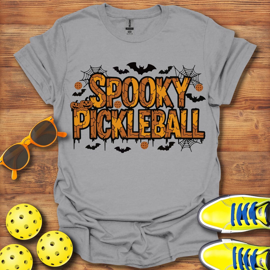 Halloween Spooky Pickleball T-Shirt