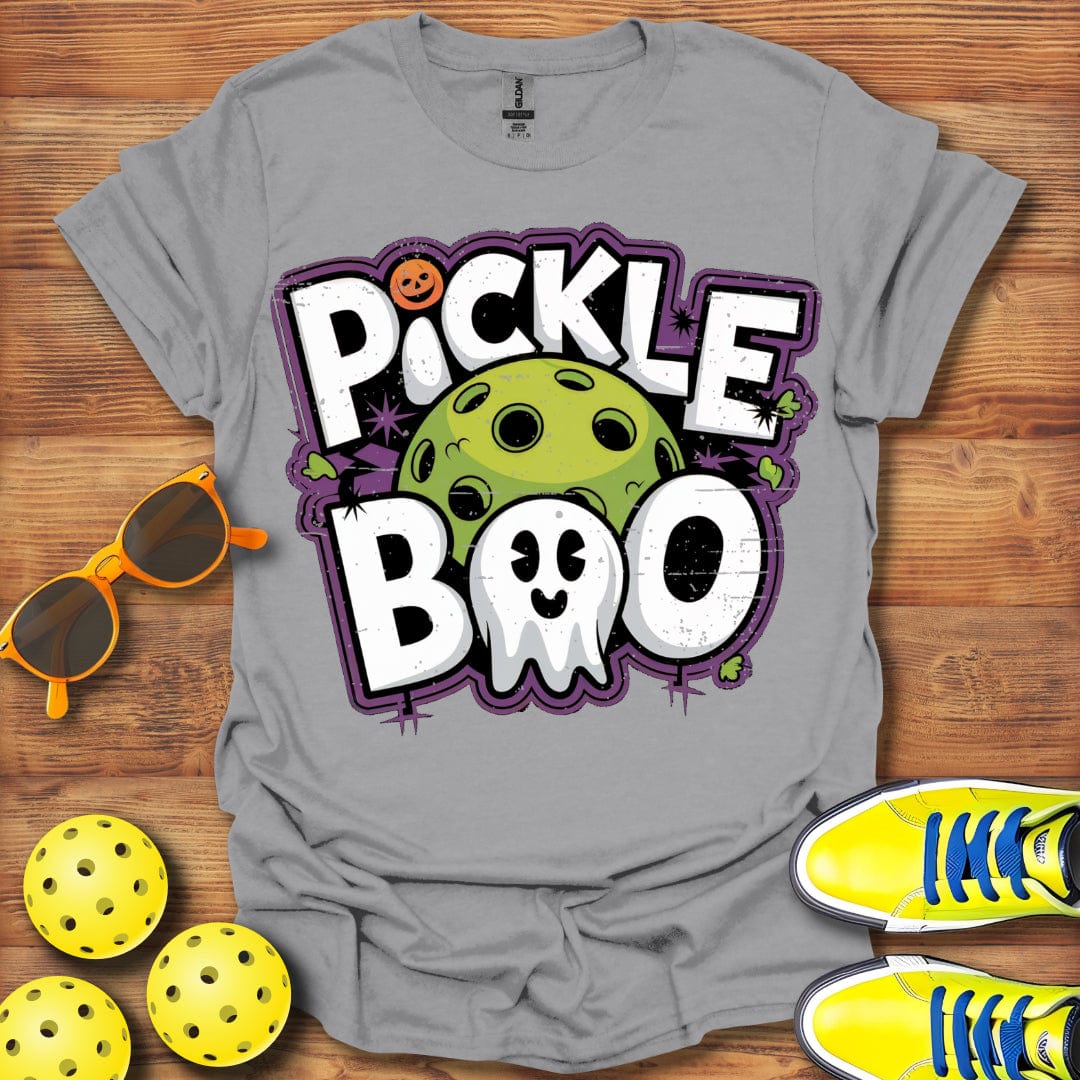 Halloween Pickle Boo Pickleball T-Shirt