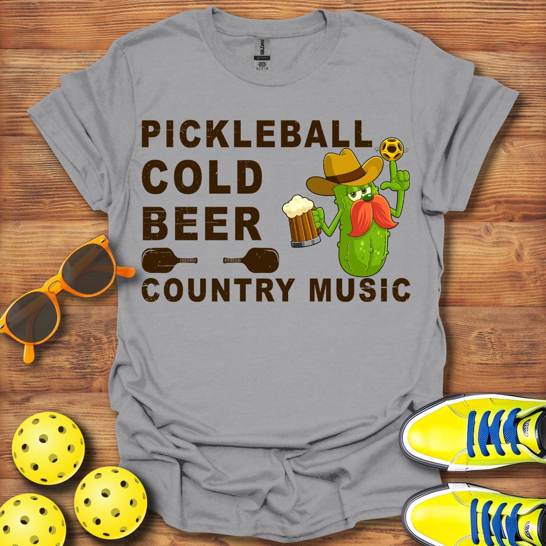 Country Music Pickleball T-Shirt