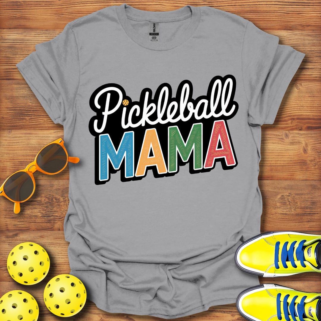 Retro Style Pickleball Mama T-Shirt