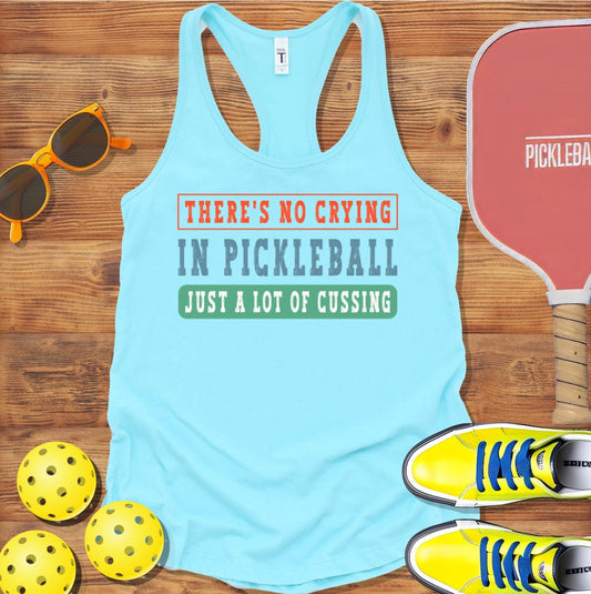 Lot of Cussing  Racerback Tank Top