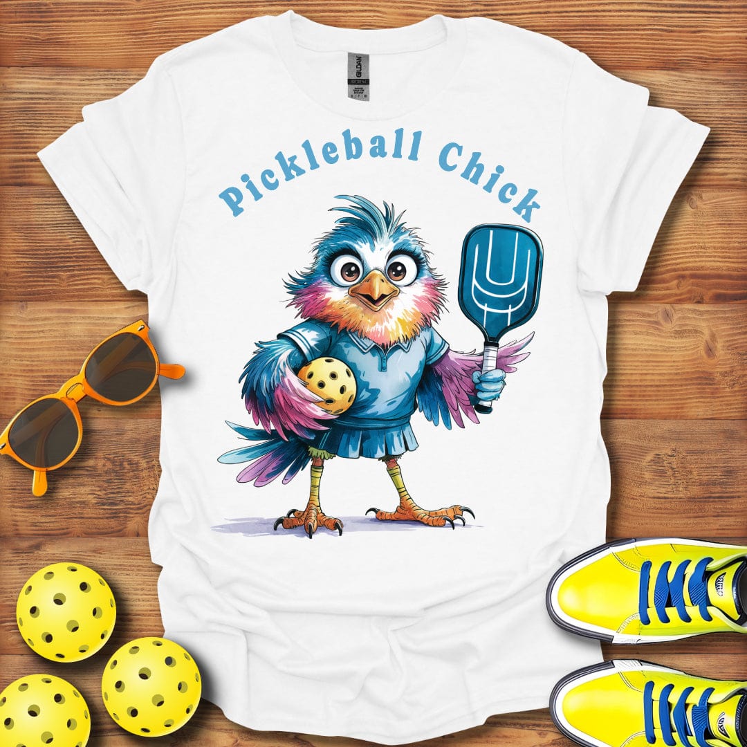 Pickleball Watercolor Chick T-Shirt