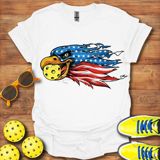 American Eagle Head Pickleball T-Shirt