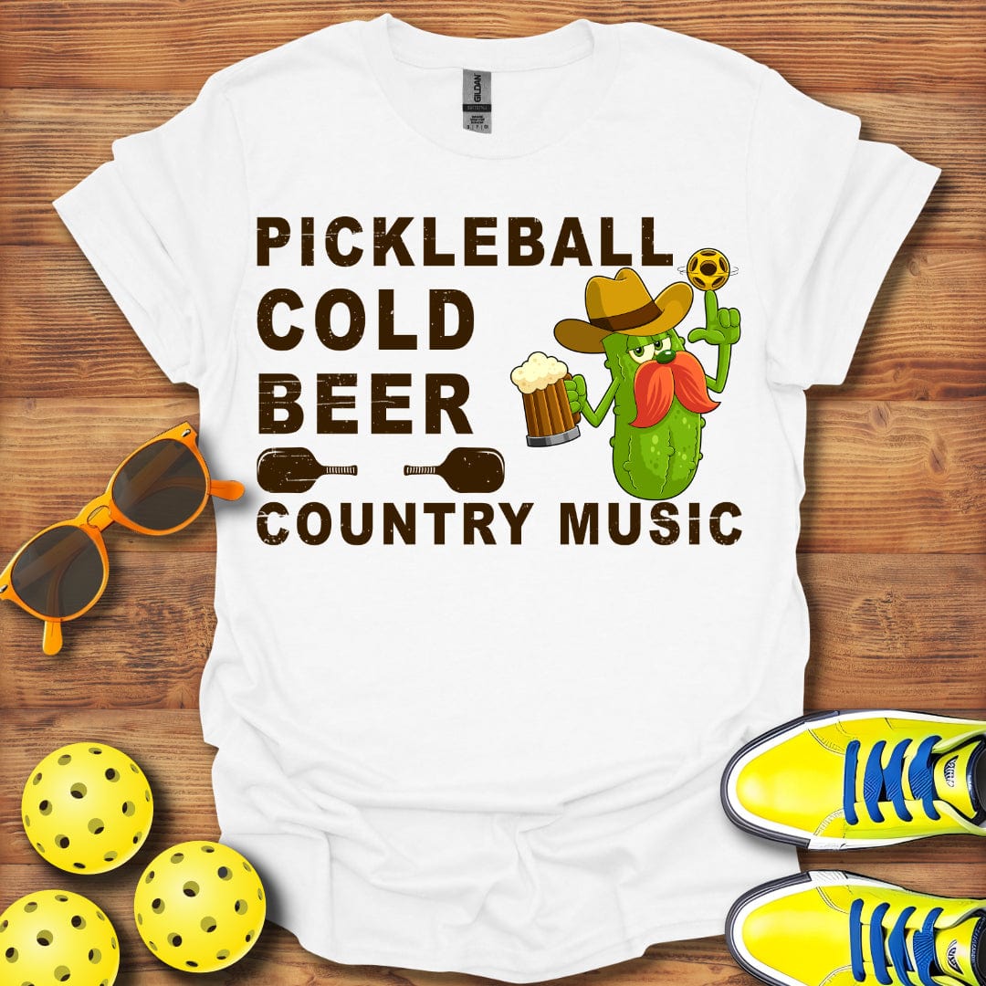 Country Music Pickleball T-Shirt