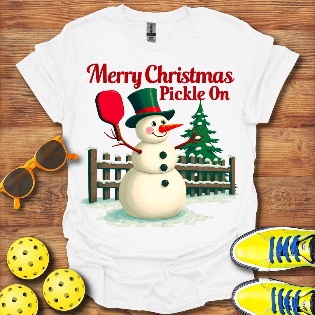 Merry Christmas Pickle On T-Shirt