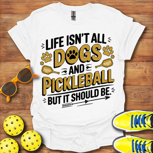 Dogs And Pickleball T-Shirt