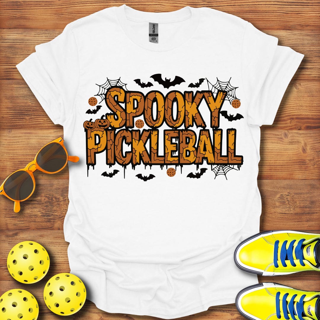 Halloween Spooky Pickleball T-Shirt