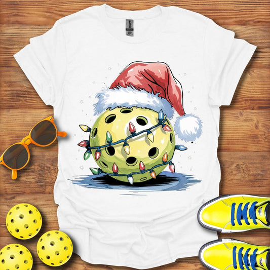 A Christmas Pickleball T-Shirt