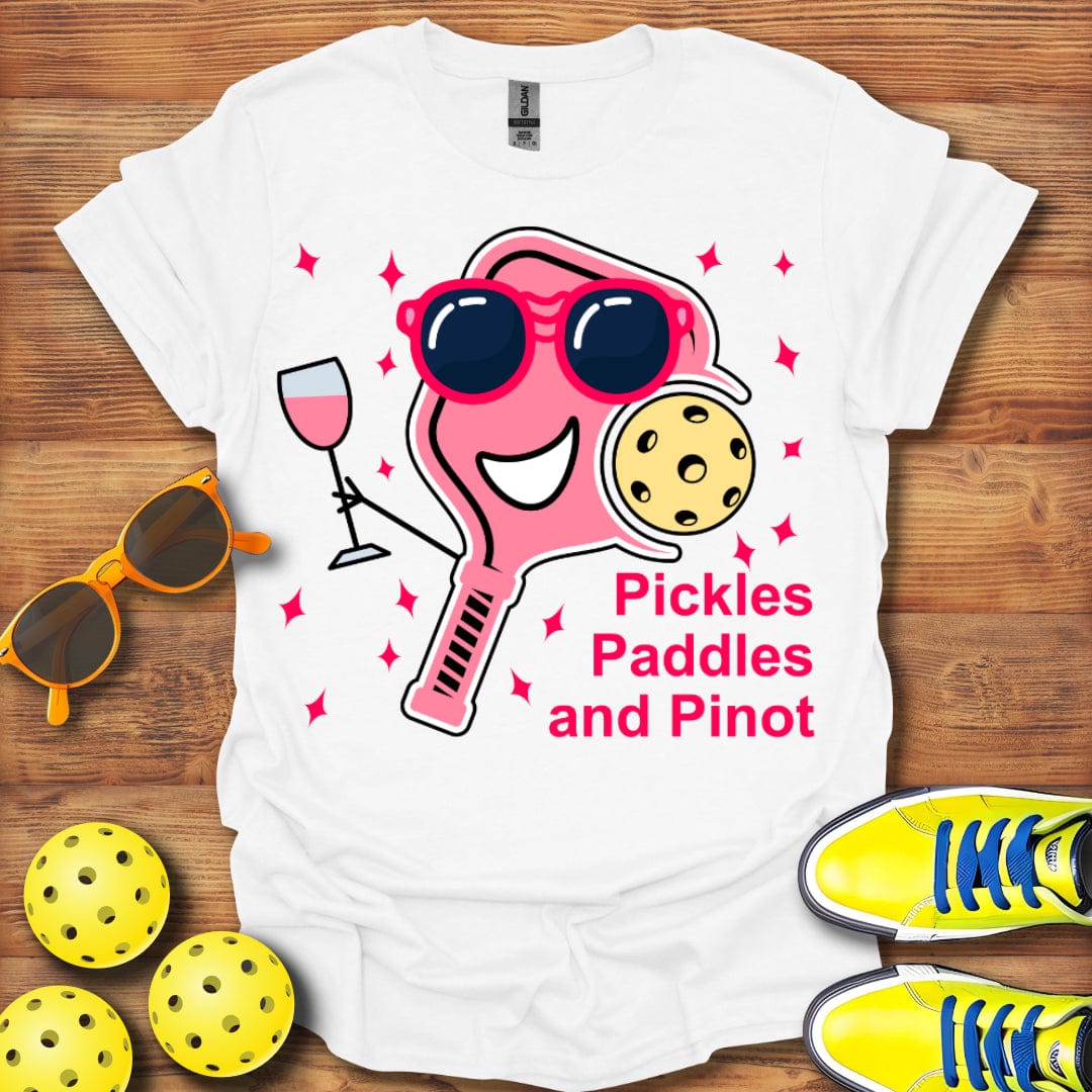 Pickles Paddles And Pinot Unisex T-Shirt