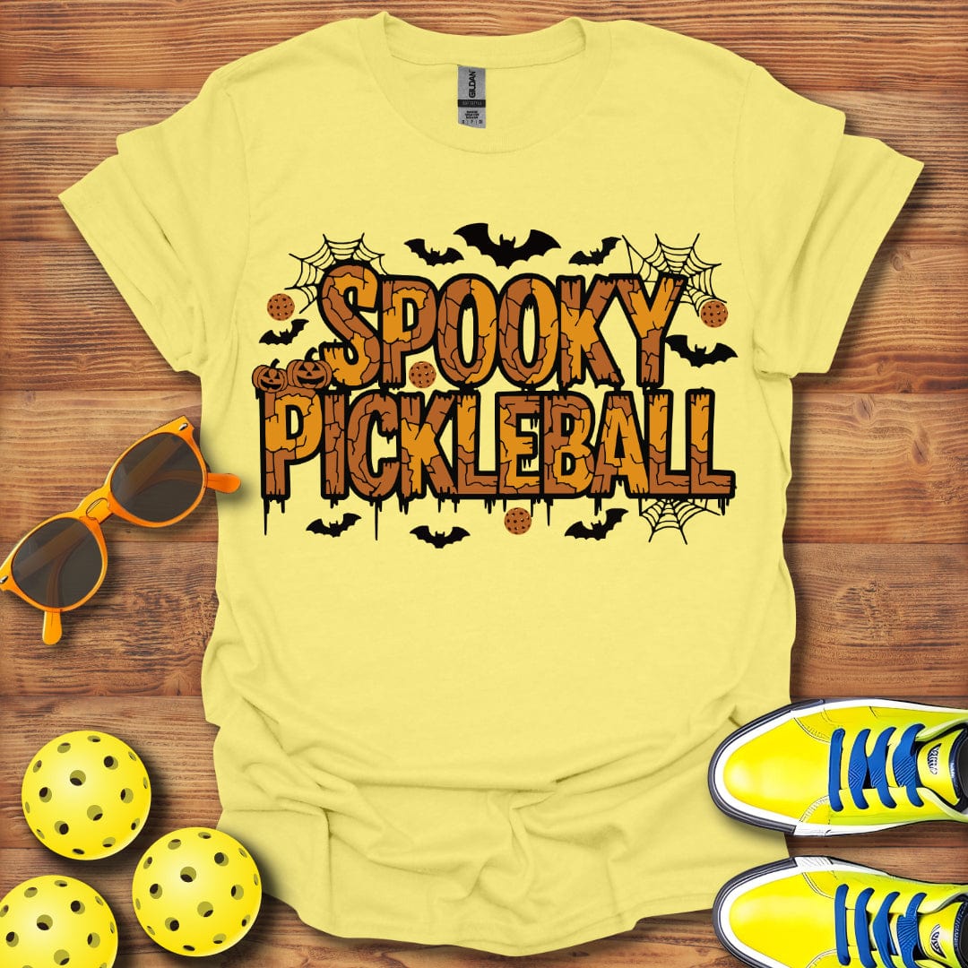 Halloween Spooky Pickleball T-Shirt